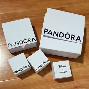 Pandora White Jewelry Box Collection